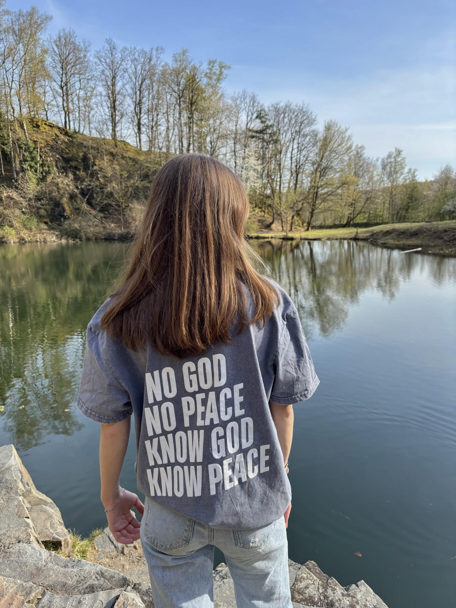 T-Shirt "No God no Peace"